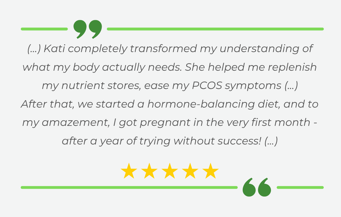 Nutrition for infertility